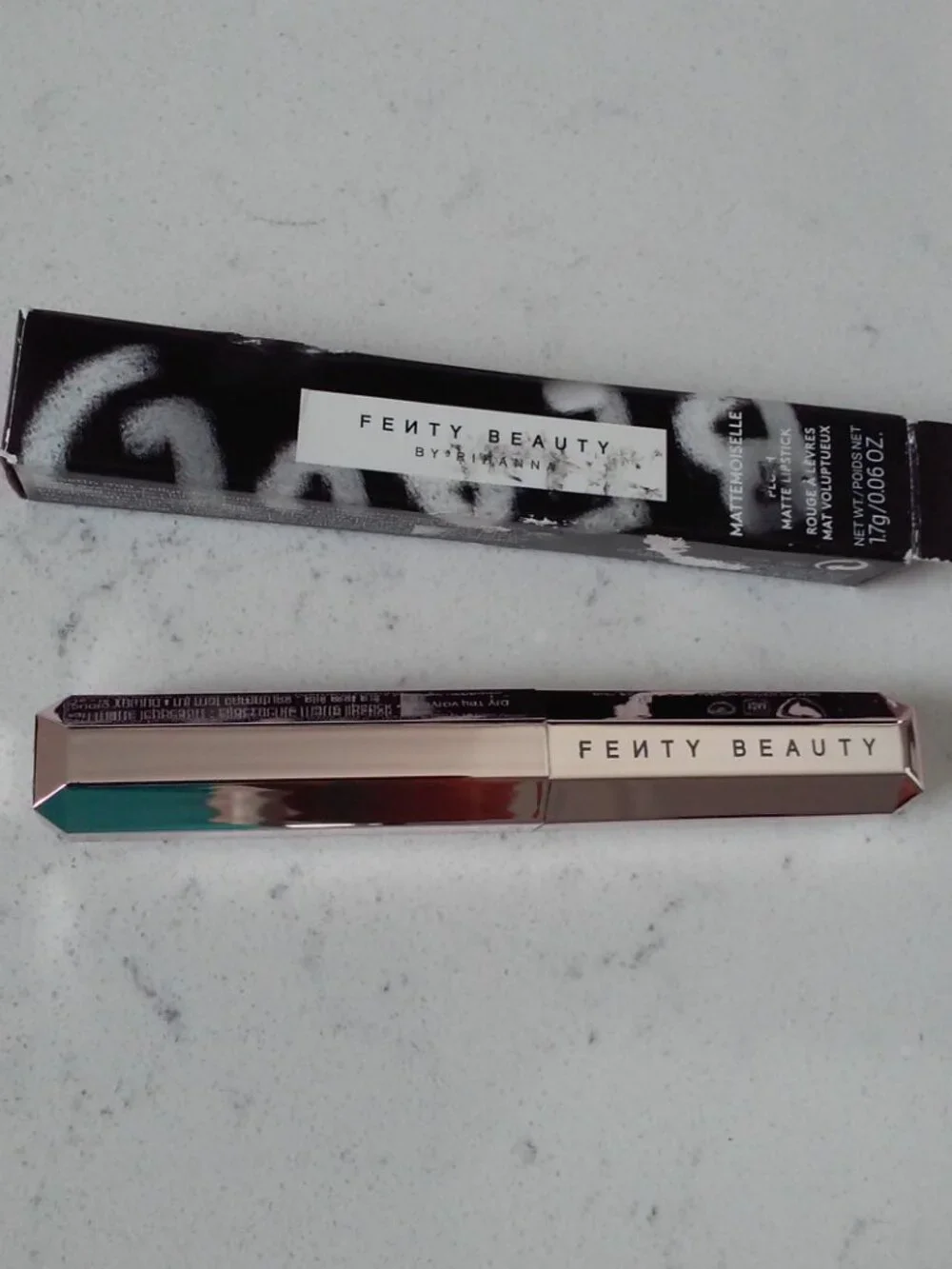 Fenty Beauty box opened